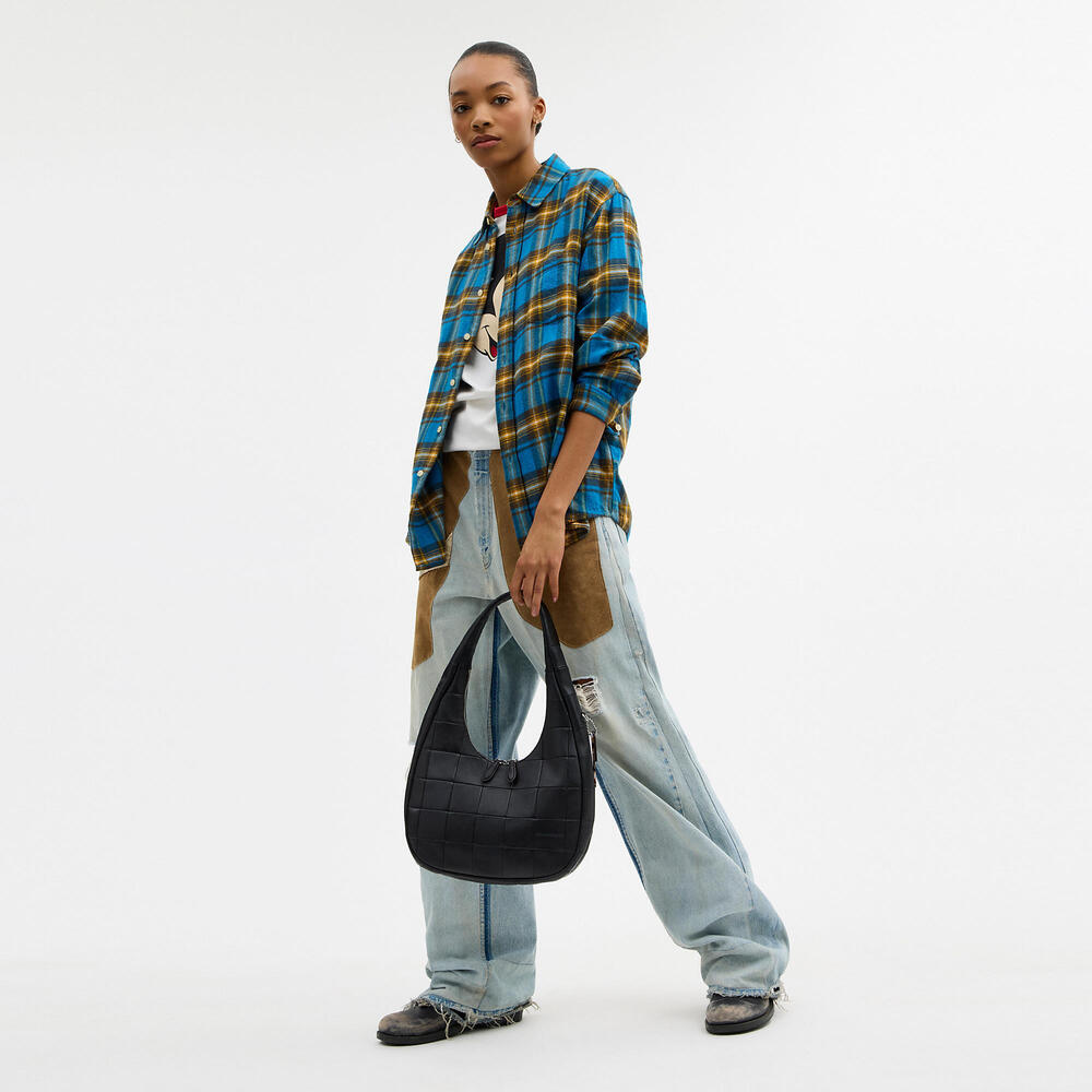 Coachtopia Alter/Ego Crescent Shoulder Bag In Upcrafted Leather - Picture 8 of 13